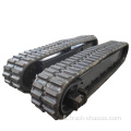 Pista in gomma Under carriage: 2t-4t piccolo impianto di perforazione